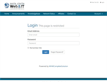 Tablet Screenshot of billing.escv.com